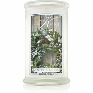 Kringle Candle Juniper & Laurel vonná svíčka 624 g obraz