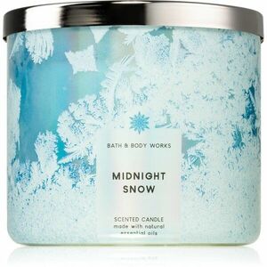 Bath & Body Works Midnight Snow vonná svíčka 411 g obraz