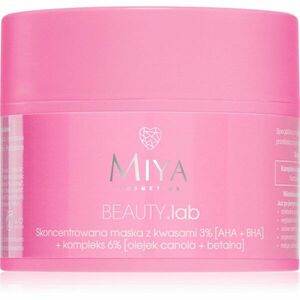 MIYA Cosmetics BEAUTY.lab exfoliační maska 50 g obraz