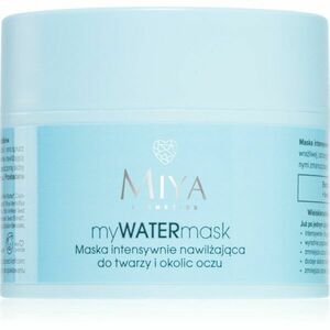 MIYA Cosmetics myWATERmask intenzivní hydratační maska na obličej a oční okolí 50 ml obraz