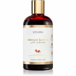 Venira Přírodní šampon proti šedinám šampon pro hnědé odstíny vlasů Mango and lychee 300 ml obraz