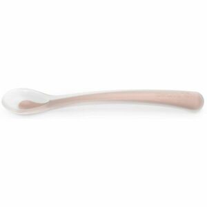 Suavinex Colour Essence Silicone Spoon lžička 4 m+ Marshmallow Nude 1 ks obraz
