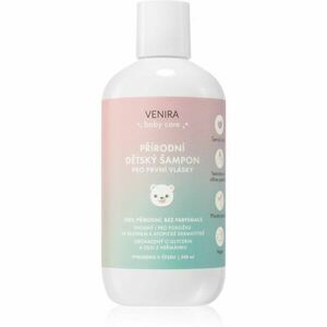 Venira Přírodní dětský šampon pro první vlásky jemný šampon pro děti od narození 300 ml obraz