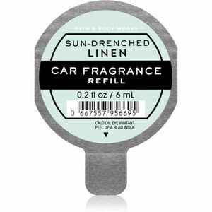 Bath & Body Works Sundrenched Linen vůně do auta náhradní náplň 6 ml obraz