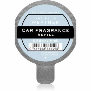 Bath & Body Works Sweater Weather vůně do auta náhradní náplň 6 ml obraz
