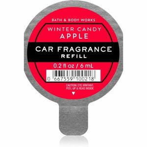 Bath & Body Works Winter Candy Apple vůně do auta náhradní náplň 6 ml obraz