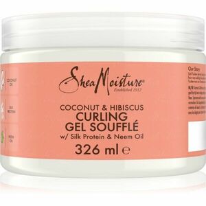 Shea Moisture Coconut & Hibiscus suflé pro vlnité a kudrnaté vlasy 340 g obraz