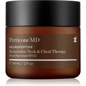 Perricone MD Neuropeptide Neck & Chest Therapy posilující krém na krk a dekolt SPF 25 59 ml obraz