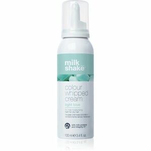 Milk Shake Colour Whipped Cream tónovací pěna pro všechny typy vlasů Light Blue 100 ml obraz