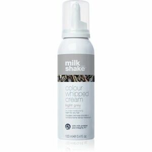 Milk Shake Colour Whipped Cream tónovací pěna pro všechny typy vlasů Light gray 100 ml obraz