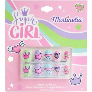 Martinelia Super Girl Nails umělé nehty pro děti 10 ks obraz