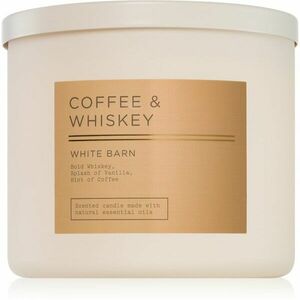 Bath & Body Works Coffee & Whiskey vonná svíčka 411 g obraz