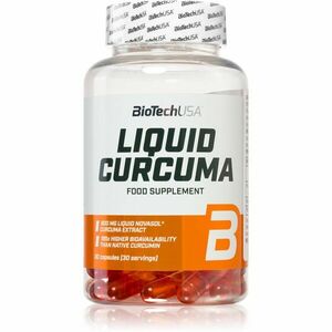 BioTechUSA Liquid Curcuma kapsle pro podporu imunitního systému 30 cps obraz