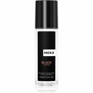 Mexx Black Woman deodorant s rozprašovačem pro ženy 75 ml obraz