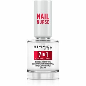 Rimmel Nail Nurse 7-in-1 podkladový a vrchní lak na nehty 7 v 1 12 ml obraz