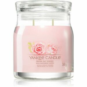 Yankee Candle Fresh Cut Roses vonná svíčka 368 g obraz
