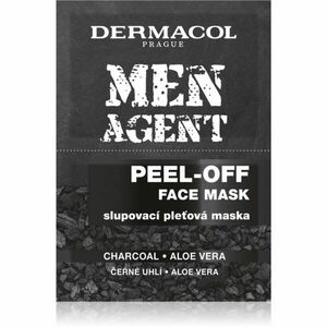 Dermacol Men Agent slupovací maska proti černým tečkám s aktivním uhlím pro muže 15 ml obraz