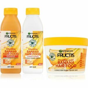 Garnier Fructis Banana Hair Food sada (pro normální až suché vlasy) obraz