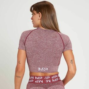 MP dámské zkrácené tričko s krátkým rukávem Curve – višňové - XL obraz