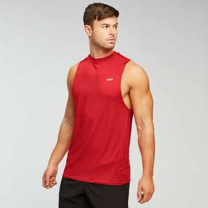 MP pánské tréninkové tričko bez rukávů Essential – Červené - XXS obraz