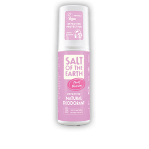 Přírodní krystalový deodorant ve spreji - květ pivoňky - Salt of the Earth - 100 ml obraz