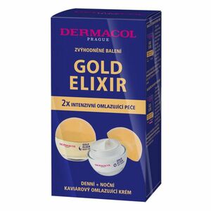 Dermacol - Duopack Gold Elixir denní + noční krém obraz