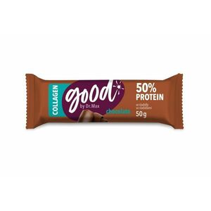Dr. Max Protein Bar 50% Chocolate Collagen proteinová tyčinka 50 g obraz