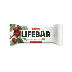 LifeFood Lifebar tyčinka třešňová RAW BIO 40 g obraz