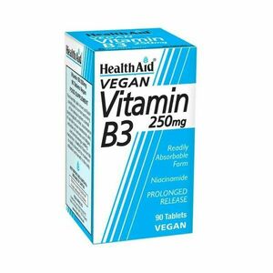 Health Aid Vitamin B3 250 mg 90 tablet obraz