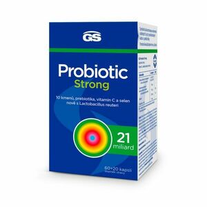 GS Probiotic Strong 60+20 kapslí obraz