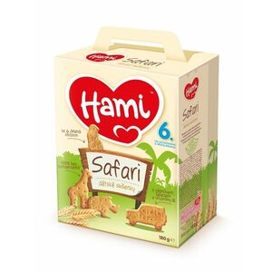 Hami Safari dětské sušenky 180 g obraz