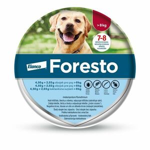 Foresto 4, 50 g + 2, 03 g obojek pro psy nad 8 kg 70 cm 1 ks obraz