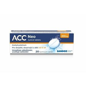 ACC NEO 200 mg 20 šumivých tablet obraz