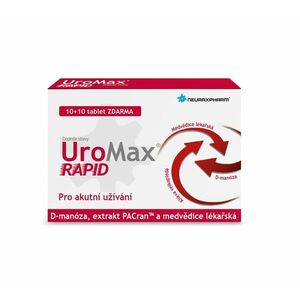 Farmax UroMax Rapid 10+10 tablet obraz
