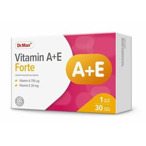 Dr. Max Vitamin A + E Forte 30 kapslí obraz