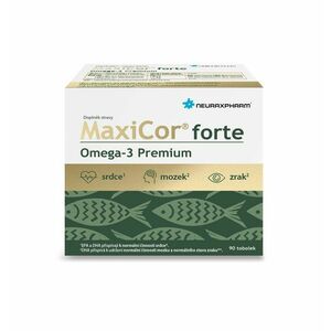 MaxiCor Forte Omega-3 Premium 90 tablet obraz