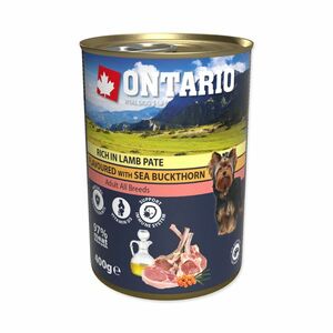 Ontario Jehněcí paté s bylinkami konzerva 400 g obraz