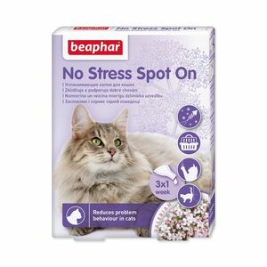 Beaphar No Stress Spot On Cat 3x0, 4 ml obraz