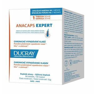 Ducray Anacaps Expert chronické vypadávání vlasů 90 tobolek obraz