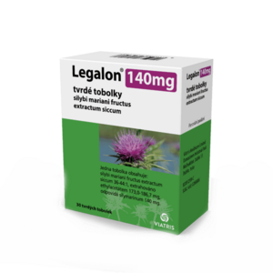 Legalon 140 mg 30 tvrdých tobolek obraz