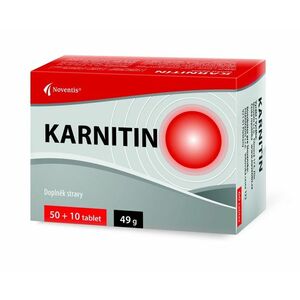 Noventis Karnitin 50+10 tablet obraz