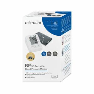 Microlife BP B2 Accurate automatický tlakoměr na paži s adaptérem obraz