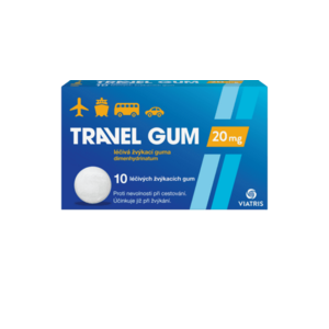 Travel-Gum 20 mg 10 ks obraz