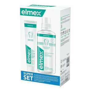 Elmex Sensitive Ústní voda 400 ml + Zubní pasta 75 ml obraz
