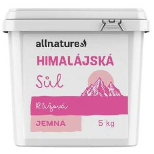 Allnature Himalájská sůl růžová jemná 5000 g obraz