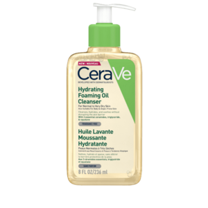 CeraVe Hydratační čisticí pěnící olej s obsahem 3 esenciálních ceramidů a lipidů 236 ml obraz