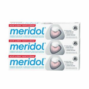 Meridol® Gum Protection & Gentle White zubní pasta pro ochranu dásní a jemné bělení 3 x 75 ml obraz