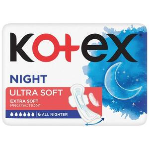 Kotex Ultra SOFT Night 6 ks obraz