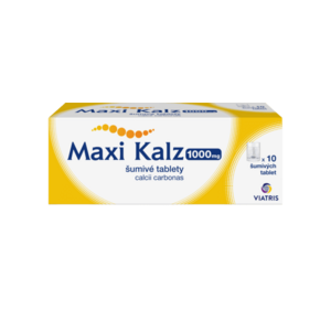 Maxi-Kalz 1000mg 10 šumivých tablet obraz