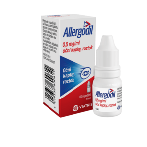 Allergodil 0, 5 mg/ml oční kapky 6 ml obraz